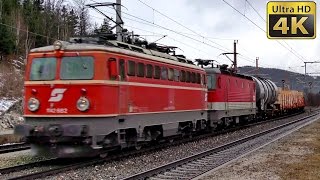 ÖBB Semmeringbahn Februar 2017 quotRund um Eichbergquot [upl. by Alfonzo]