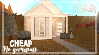 BLOXBURG Cosy Blush No Gamepass Tiny House 14k  House build [upl. by Rafaela]