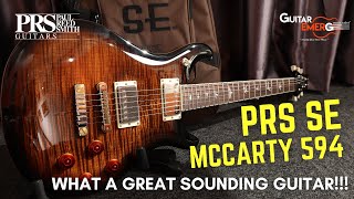 PRS SE McCarty 594 What A Great Sounding Guitar [upl. by Therron]