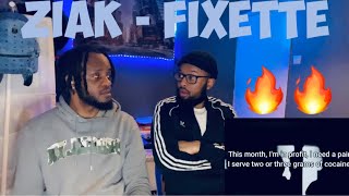 UK REACTS TO FRENCH RAP  ZIAK  FIXETTE [upl. by Akimehs]