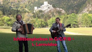 Schlittenglocken  1 Lernvideo in GCFB  Musikwelt  Christian Ottino amp Heli Auer c 2024 [upl. by Birgitta240]