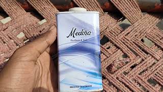 Medora Perfume Talc Powder Review  Medora For Landon [upl. by Asiul]