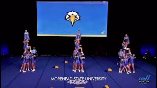 Morehead State University Cheer AllGirl champions [upl. by Nesnar]