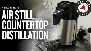 Still Spirits Air Still Countertop Distillation Demonstration [upl. by Menzies]