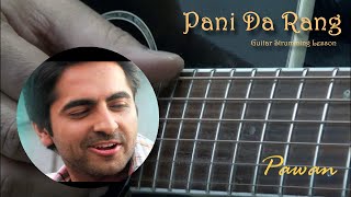 Pani Da Rang  Guitar Chords Lesson  Pawan [upl. by Notgnillew]