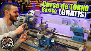 Curso de TORNO básico Introducción [upl. by Salomie817]