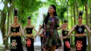 Lagu Dayak Kalimantan Barat  PAGUH BENUA BORNEO Voc Fausta Official Music Video [upl. by Anawad]