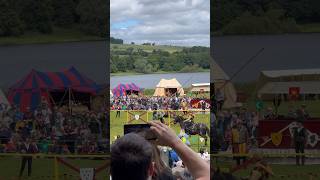 Spectacular Jousting 2024 29th of June  Linlithgow palace [upl. by Aliekahs]