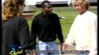 Hans Kraay met Stanley Menzo en Ronald Waterreus 1995 [upl. by Anirahs]