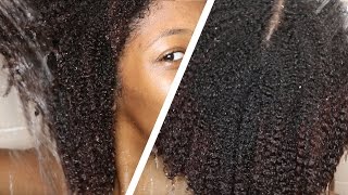 Curly Hair Routine  for Thick Kinky SHORT NATURAL HAIR [upl. by Biagi]