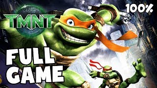 TMNT 2007 Movie Game FULL GAME 100 Longplay X360 PC PS2 Wii [upl. by Karita]