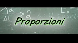 Proporzioni [upl. by Akirdnas]