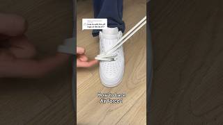 How to Lace Air Force 1’s [upl. by Aisenat194]