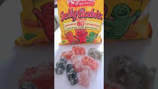 MAYNARDS BASSETTS JELLY BABIES jelly snacks sweet treats food [upl. by Sillert]