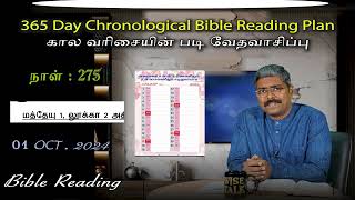 christianityofchrist4208 365 Day Chronological Bible Reading Plan 01 10 2024 [upl. by Mellen357]