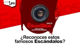 Reconoces estos Famosos Escandalos [upl. by Orvah]