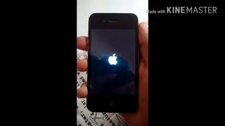 Como quitar cuenta de iCloud en iPhone 4 [upl. by Lyndon929]