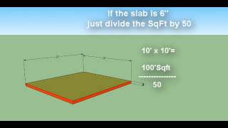 How to Estimate Concrete [upl. by Zeret]