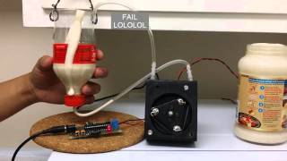 3D Printed Peristaltic Pump [upl. by Sadiras]