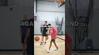 LEARN THIS BASKETBALL FINISH WITH DJ SACKMANN hoopstudy hoops basketball [upl. by Pass]