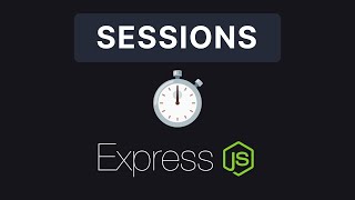 Express JS 13  Sessions Pt 1 [upl. by Loralee]