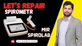 Spirometer repair done  How to repiar vitalograph  MIR Spirolab  biomed dude spirograph bme [upl. by Bridwell772]