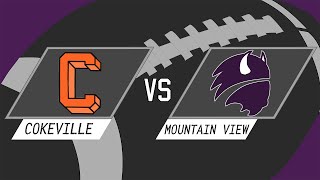 FOOTBALL COKEVILLE VS MOUNTAIN VIEW 092024 [upl. by Bonine]