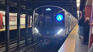 R211A A train ride from 34th Street to 14th Street [upl. by Enibas891]