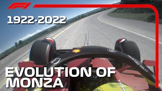 Evolution Of Monza F1 1922  2022 [upl. by Aliak]