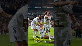 Real Madrid Song Celebrating Legendary Players Through Song [upl. by Adiarf]