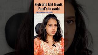 high uric acid levels foods to avoid DrKaranam Parinithi uricacid uricaciddiet healthyfood [upl. by Sirak]