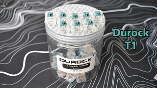 Durock T1 Tactile Switch Review [upl. by Narol]