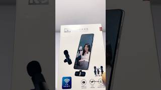 My new wireless microphone unboxing 👌viralvideo shorts unboxing microphone trending diy [upl. by Nnarual]