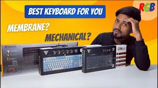 Keyboard Wars Mechanical vs Membrane Keyboards Explained [upl. by Saiff]