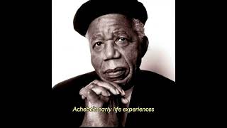 CHINUA ACHEBE A LEGEND OF AFRICAAN ICONA PACESETTER 💎 [upl. by Abeh]