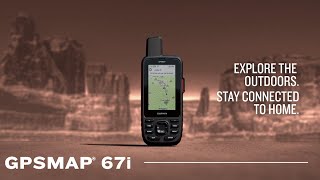 Garmin  GPSMAP 67i  GPS handheld navigator and satellite communicator [upl. by Yemorej]