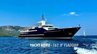 KORU 163 8quot 4989m Feadship 19832024 Available for Sale [upl. by Nayrda]