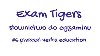 Egzamin Ósmoklasisty Exam Tigers Day 6 [upl. by Erusaert]