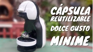 ¿Cómo funciona la CÁPSULA DE ACERO INOXIDABLE PARA DOLCE GUSTO MiniMe [upl. by Bandur730]