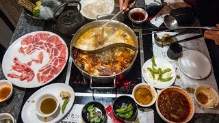 MOUTHNUMBING Sichuan Hot Pot in Taipei Taiwan Day 9 [upl. by Anirahtak]