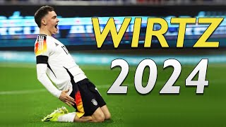 Florian Wirtz 2024 ● Goals Skills amp Assists 🇩🇪 [upl. by Leeban]