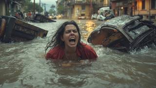 SCARY FOOTAGE Europe in grief as Spain disappears underwater Floods in Valencia storm DANA [upl. by Engamrahc]