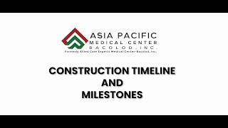 APMC Bacolod ASM 2023  Construction Report [upl. by Hild]