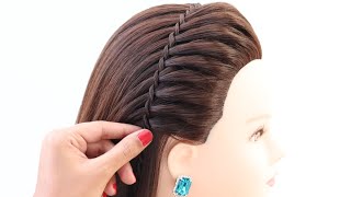 top simple hairstyles for girls  hairstyle for party  hairstyle for open hair [upl. by Ardnasirk]