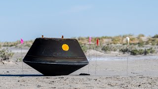 Revealing the OSIRISREx Asteroid Sample Official NASA Broadcast in 4K [upl. by Melamed816]