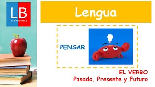 El VERBO y los TIEMPOS VERBALES ✔👩‍🏫 PRIMARIA [upl. by Yntirb]