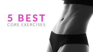 5 Best CORE Exercises BEGINNERS TO ADVANCED [upl. by Nosyt]