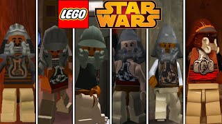 Jabbas Palace Guard Evolution in LEGO Videogames [upl. by Tnomel242]