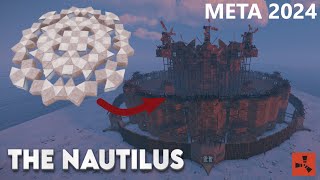 THE NAUTILUS  THE MOST META ZERG BASE  Rust Building Tutorial 2024 [upl. by Linzy42]