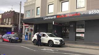 NSW Highway Patrol Pullover on Norton St [upl. by Ahcilef777]